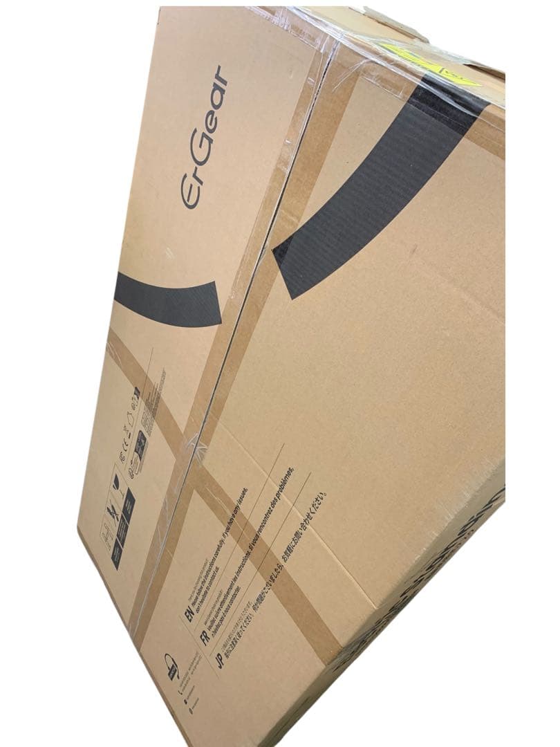 【開封済　未使用品】ErGear 電動 昇降デスク 一枚板 　上下自動昇降