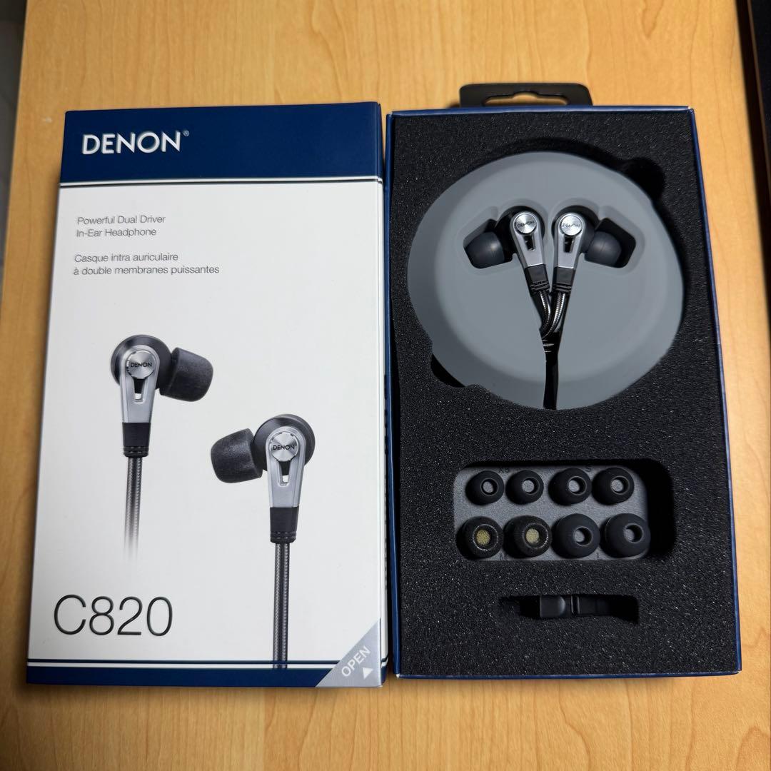イヤホン DENON AH-C820