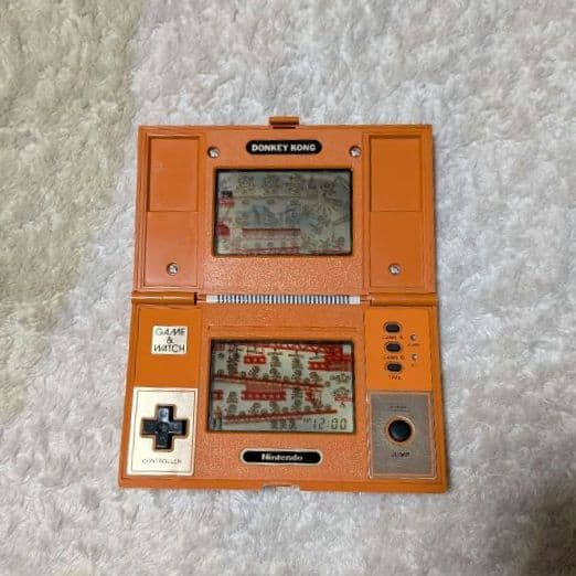 【動作確認済】任天堂 ゲームウォッチ ドンキーコング マルチスクリーン 電池付