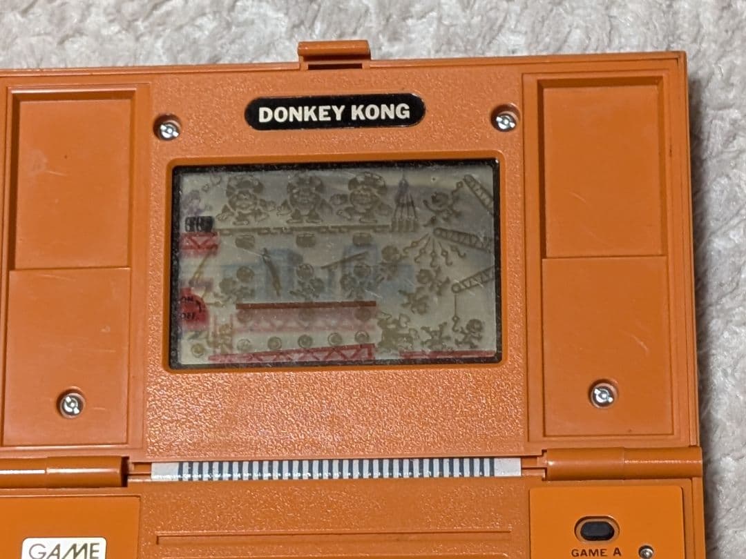 【動作確認済】任天堂 ゲームウォッチ ドンキーコング マルチスクリーン 電池付