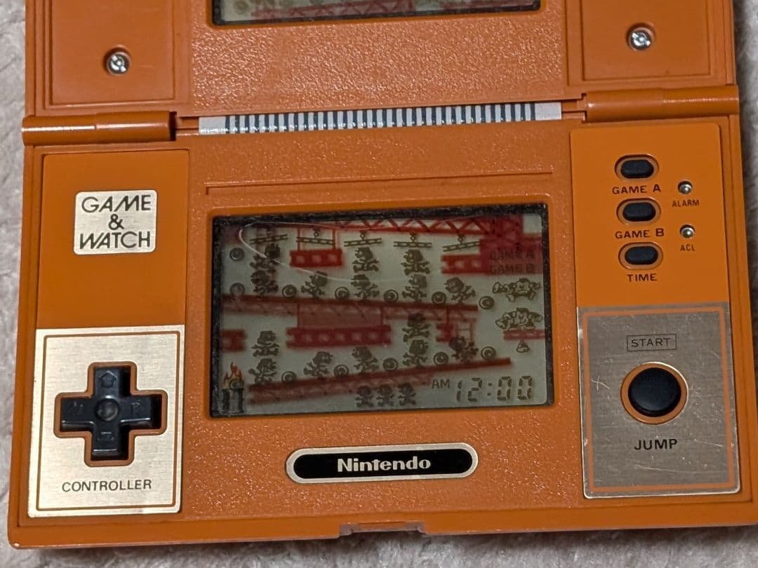 【動作確認済】任天堂 ゲームウォッチ ドンキーコング マルチスクリーン 電池付