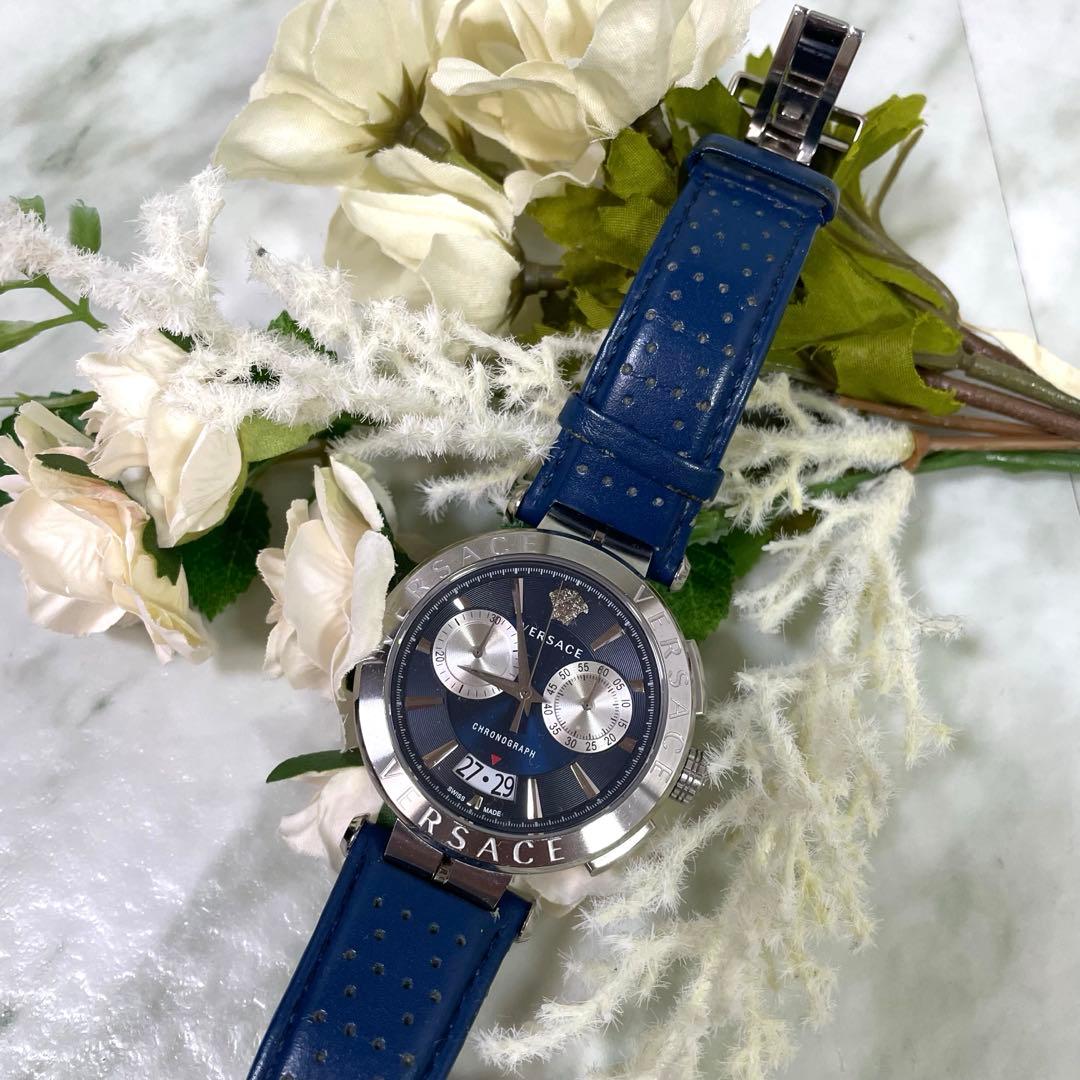 VERSACE ヴェルサーチ 腕時計 クロノグラフVE1D メデューサ
