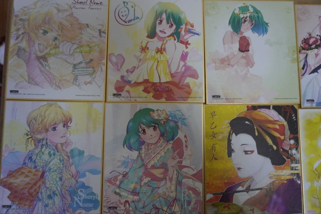 マクロスフロンティア 色紙ART 30枚　セット　ミニ色紙 マクロスF　まとめ