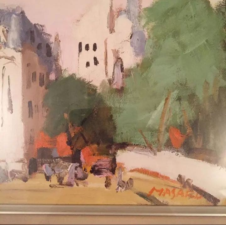 中村 勝 （油彩画）【パリ】