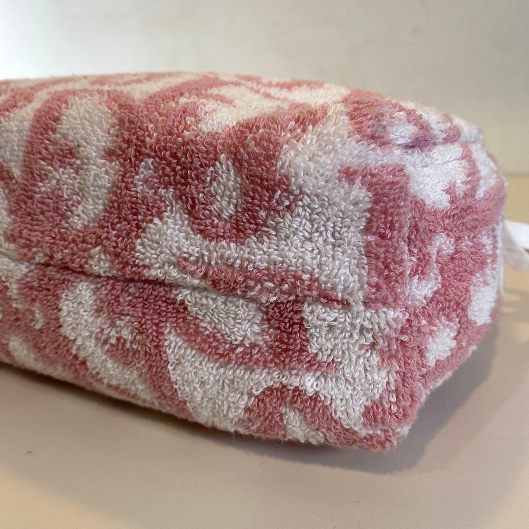 DIOR ピンク　パイル地　ミニボストンバッグ