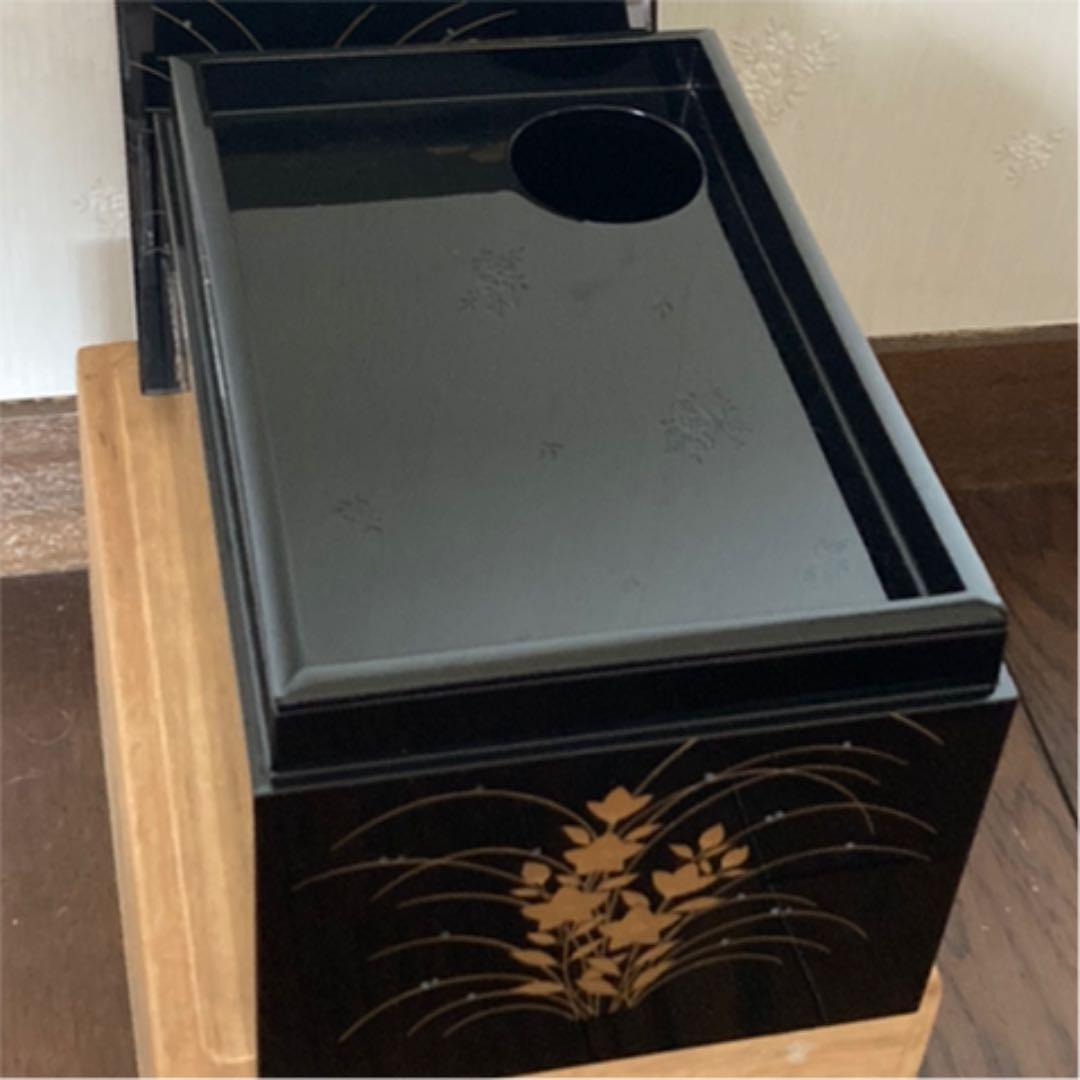 輪島塗 茶箱 田崎昭一郎 希少