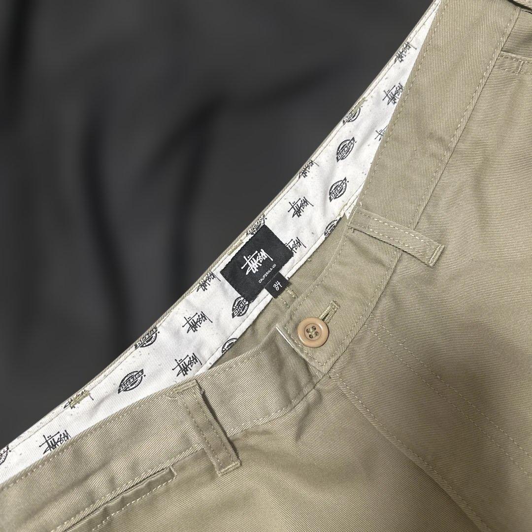 Stussy Dickiesコラボ　チノパン ウエスト34インチ