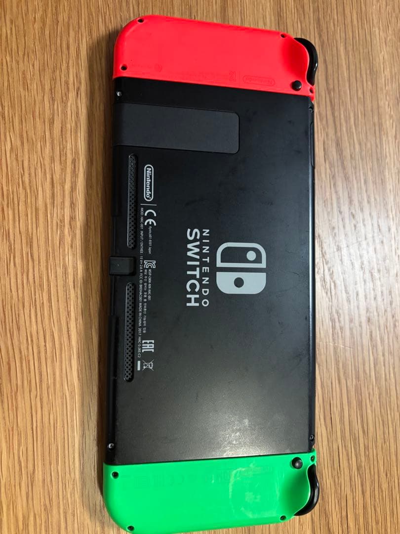 Nintendo Switch グリーン/レッド 本体（韓国版、箱無し）
