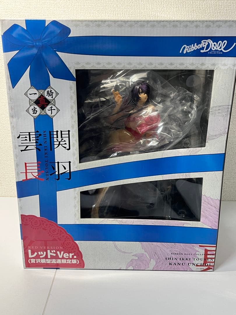 [未開封] 真 一騎当千 関羽雲長 レッドVer.（宮沢模型流通限定版）