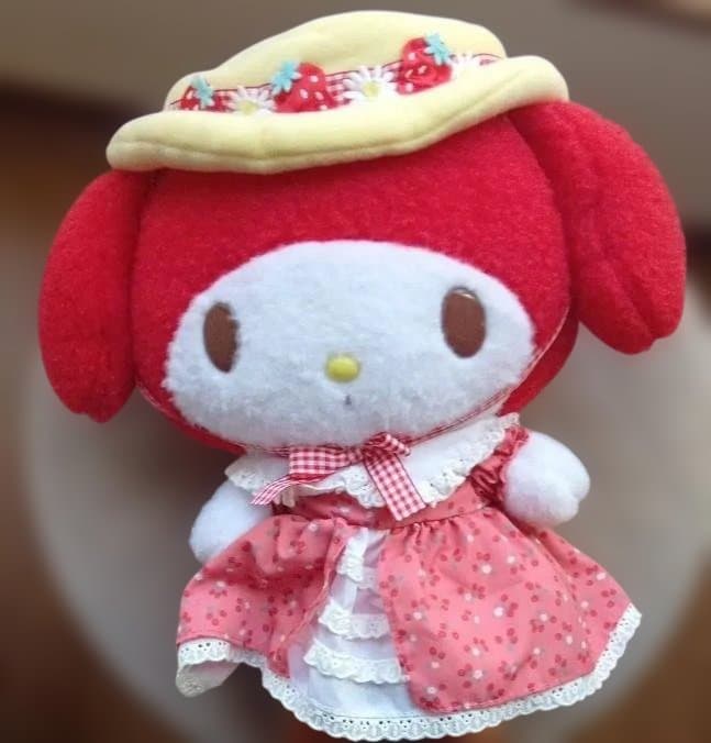 最終値下げ　マイメロディバースデー　 ぬいぐるみ （新品　タグ無し）