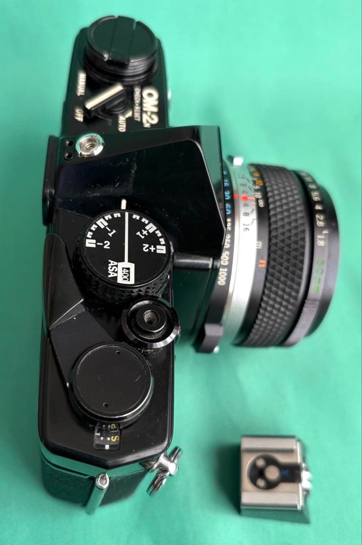 ★ OLYMPUS OM-2N BLACK + 標準レンズ 50mm