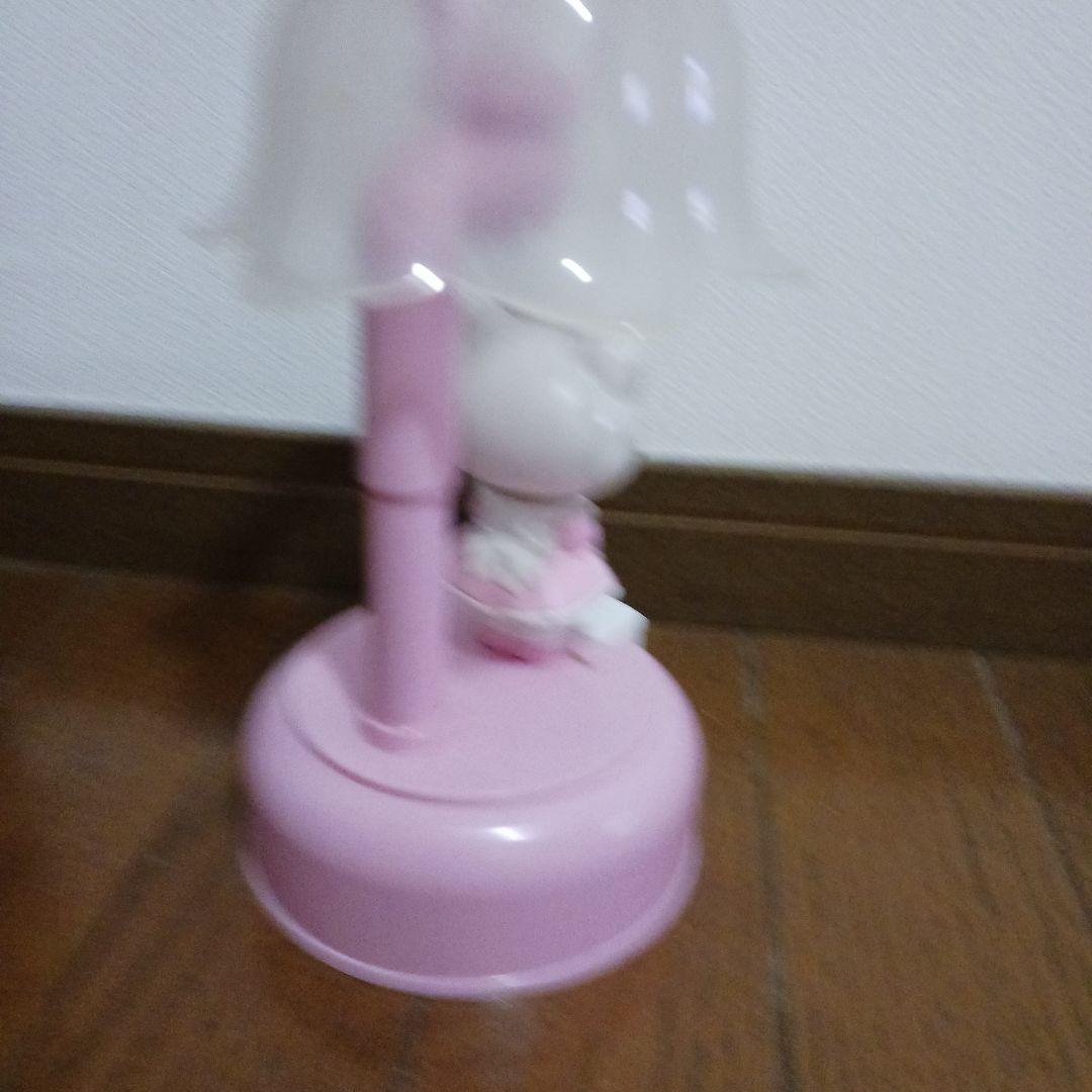 希少　レア　ハローキティ　メイドおじぎ　 ランプ ライト　ピンク　値下げ済み