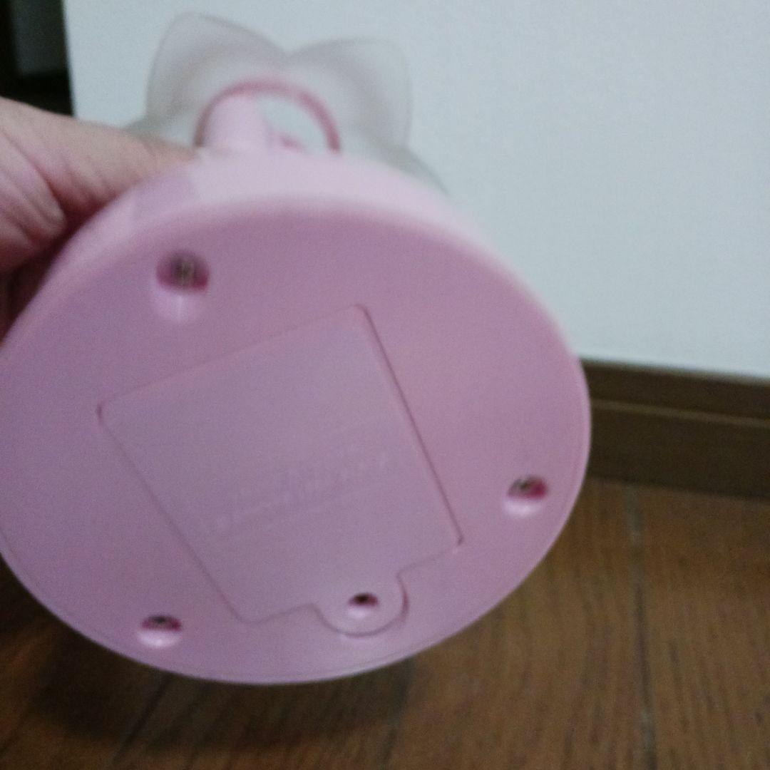 希少　レア　ハローキティ　メイドおじぎ　 ランプ ライト　ピンク　値下げ済み