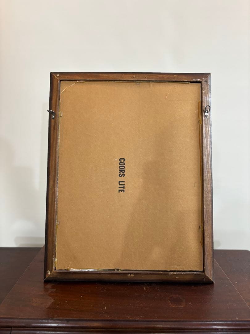 Coors Light クアーズ パブミラー　昭和レトロ　アメリカ雑貨1980年