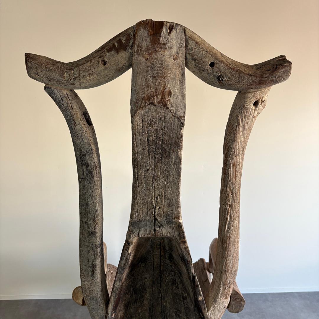 唯一無二　民族美術（Tribal Art）　トライバルキングチェア