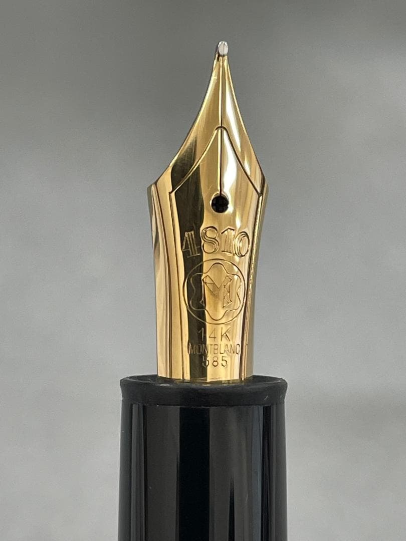 【極美品】モンブラン 146 万年筆 全金14K、ワイルドスワンズ ピークアブー
