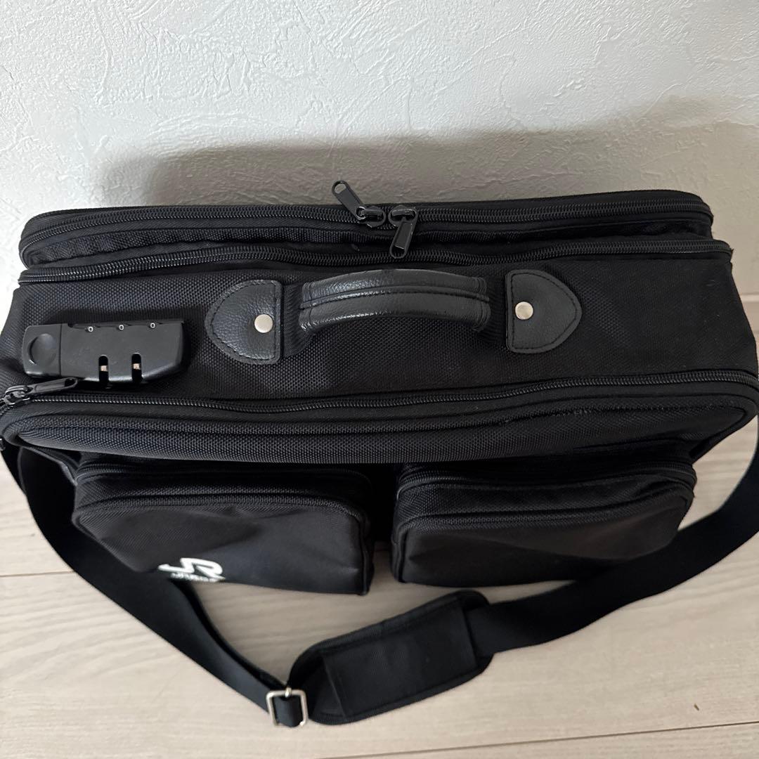 貴重　JR西日本　乗務員カバン　サブバッグ　補助バッグ　運転士　車掌　ソフト鞄