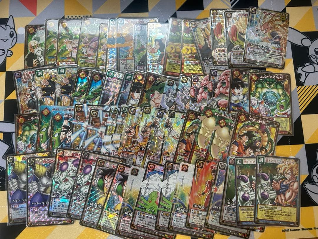 ドラゴンボールz カードゲーム 引退品 ホイル192枚 ノーマル大量