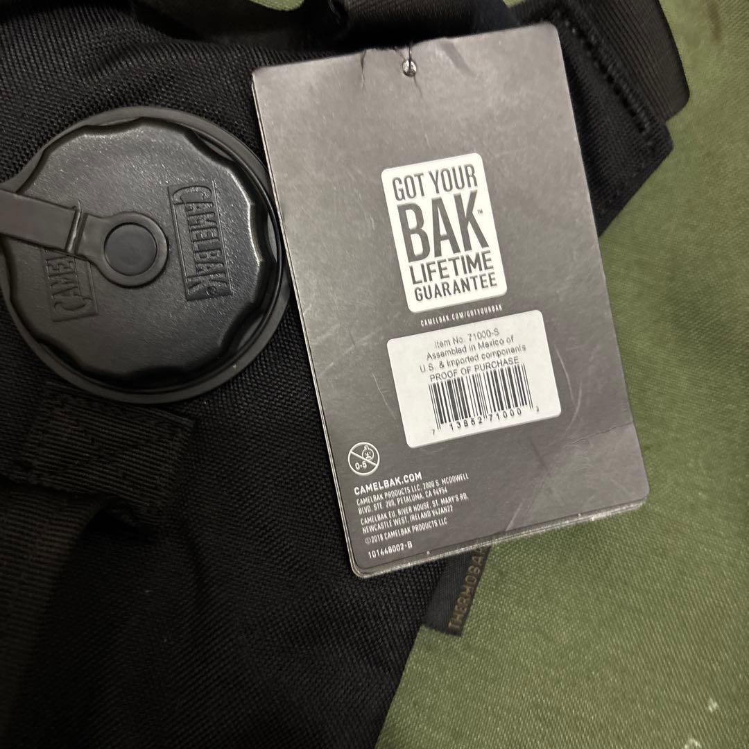 米軍放出品 CAMELBAK製 キャメルバック 黒 ハイドレーション USN