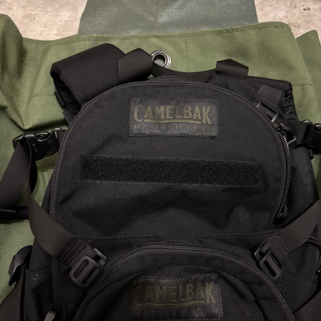 米軍放出品 CAMELBAK製 キャメルバック 黒 ハイドレーション USN