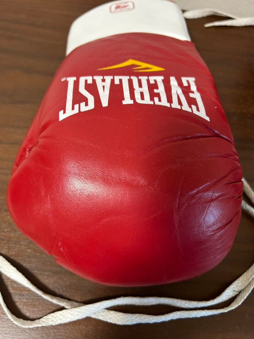 EVERLAST ボクシンググローブ 赤白