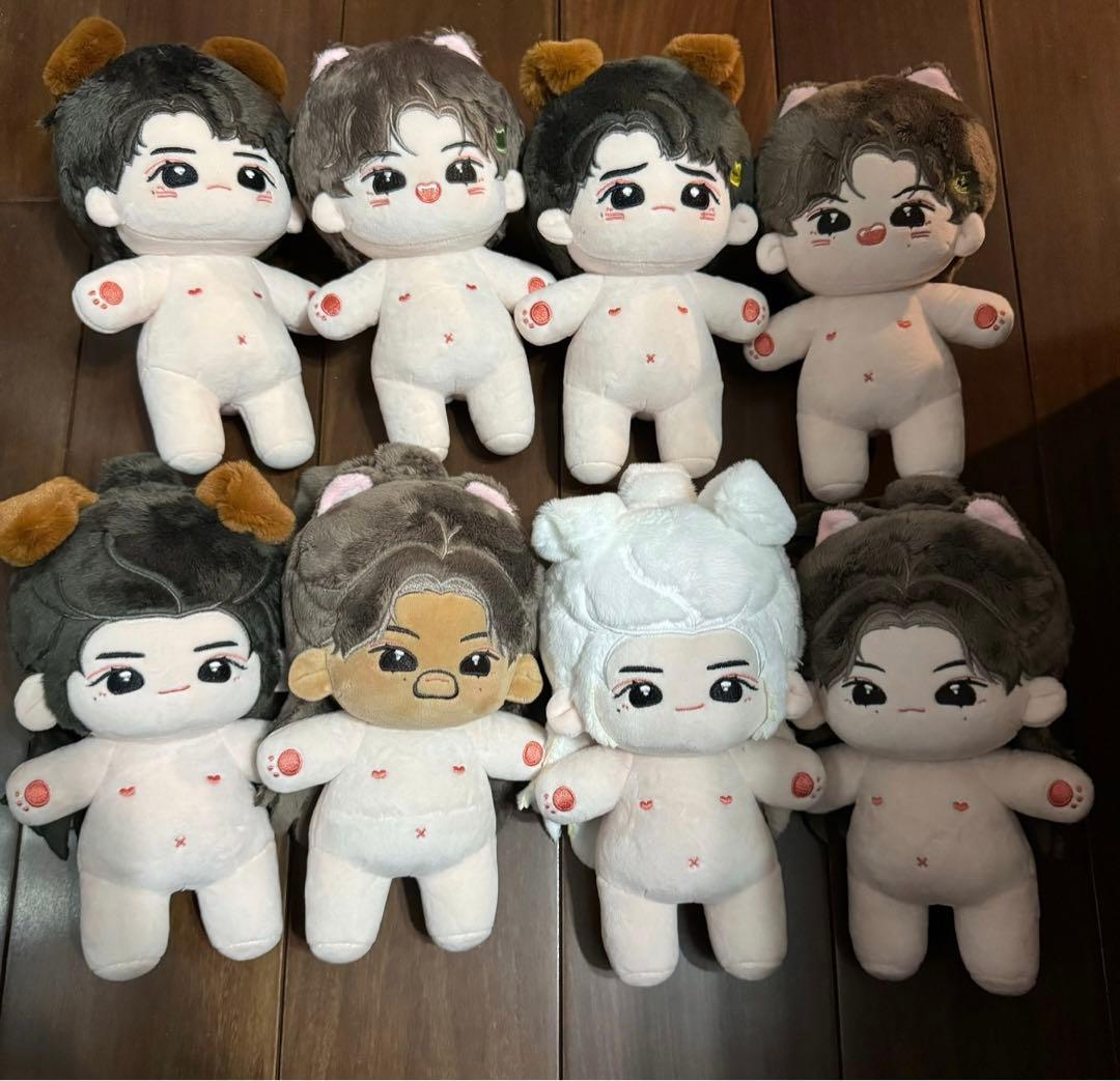 8体 20cm 山河令 ぬいぐるみ 周子舒 張哲瀚 温客行 龔俊 245