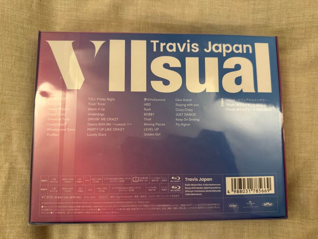 TravisJapan VIIsual〈完全生産限定盤Blu-ray〉