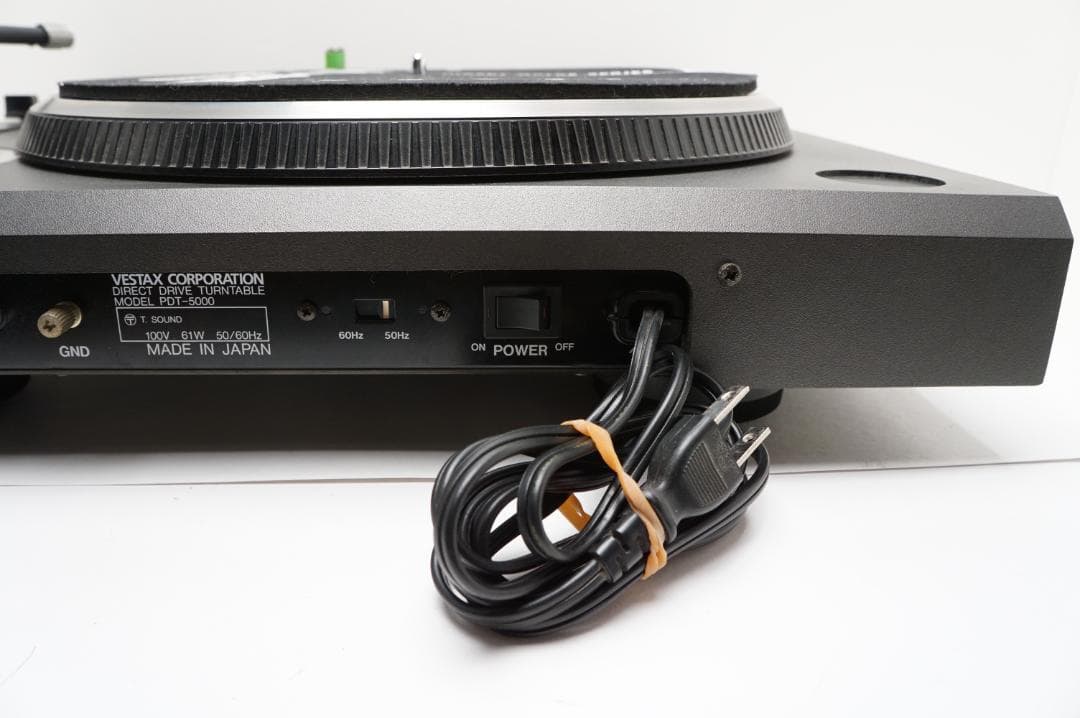 ＜動作美品＞Vestax PDT-5000 ターンテーブル　2