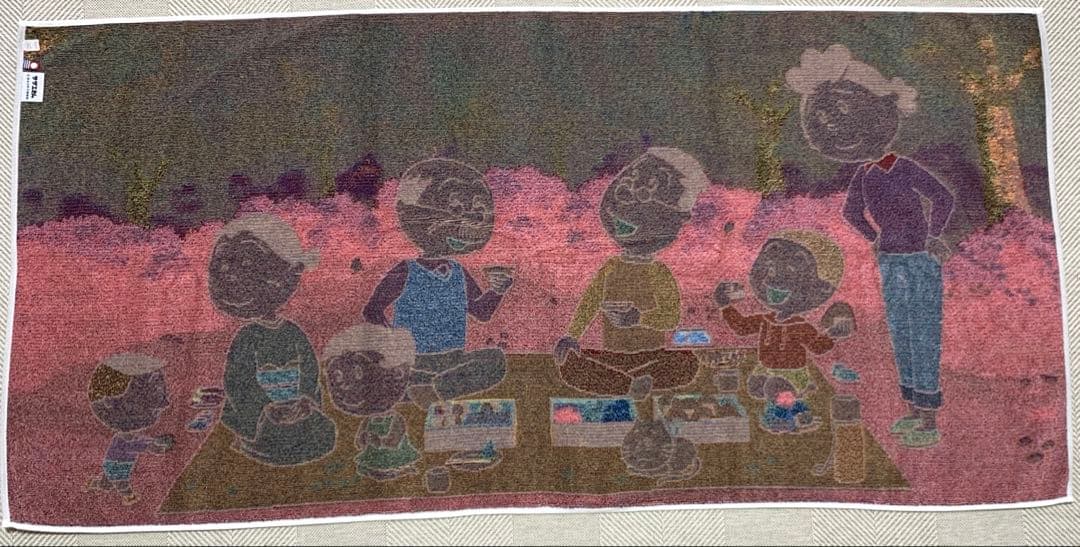 新品 サザエさん50th 五彩織りバスタオル