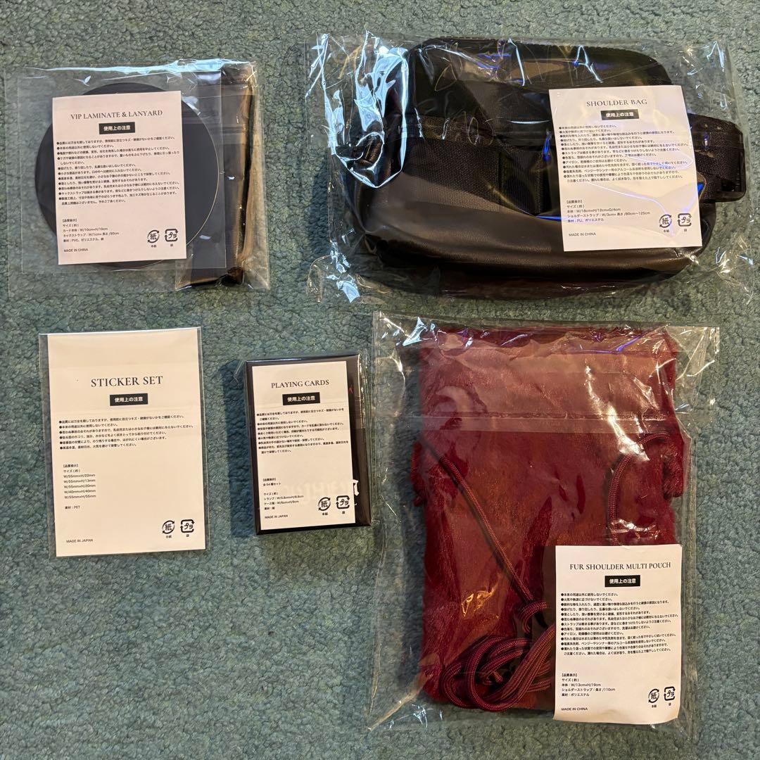 LADY GAGA THE MAYHEM BALL VIP GOLD グッズ