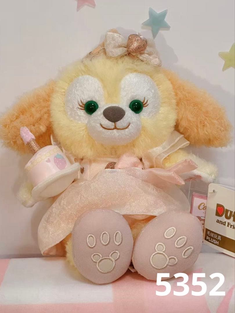 お顔厳選❗️上海ディズニー　バースデー　クッキーアン肩のせ➕ぬいぐるみSS