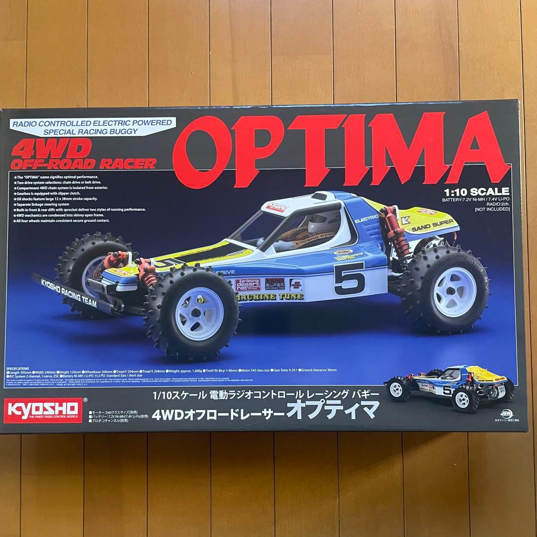 京商　1/10EP 4WD レーシングバギー　オプティマ