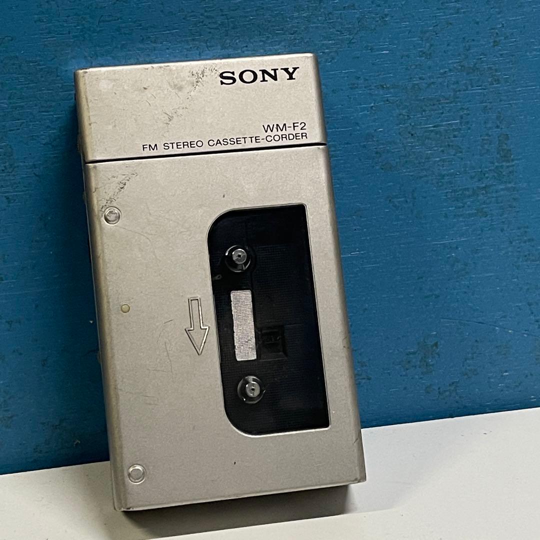 SONY WM-F2 ウォークマン　カセットテーププレーヤー動作品
