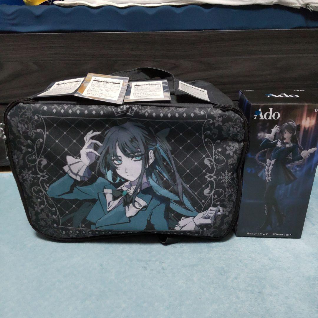 か*ん様 ラウンドワン限定 Ado フィギュア 収納ケース ステッカー4点 計6