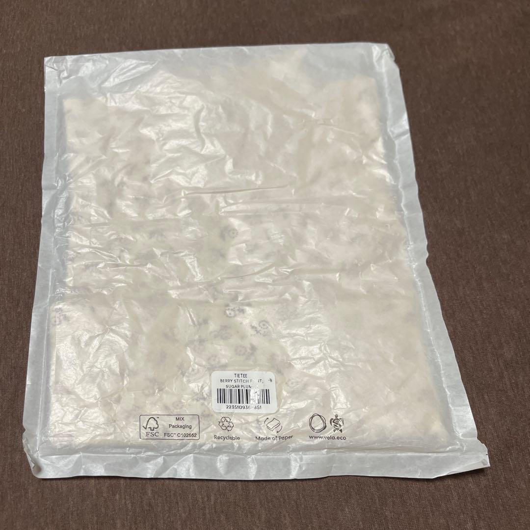 トップス soor ploom /Tie Tee, BerryStitchPrint 2y