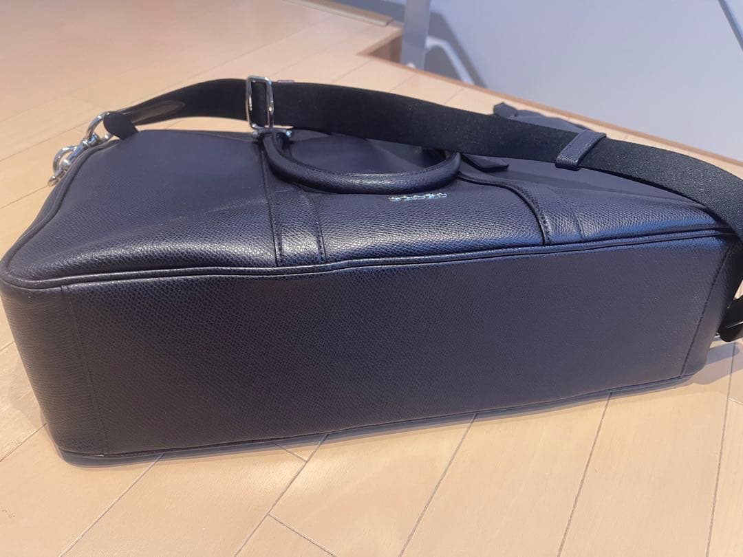 k*9様 COACH ネイビー ビジネスバッグ