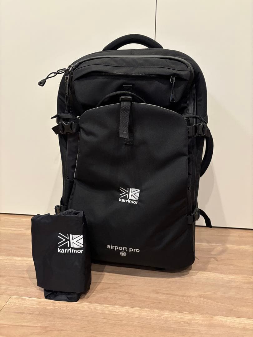 Karrimor airport pro 40L キャリー（レインカバー付）