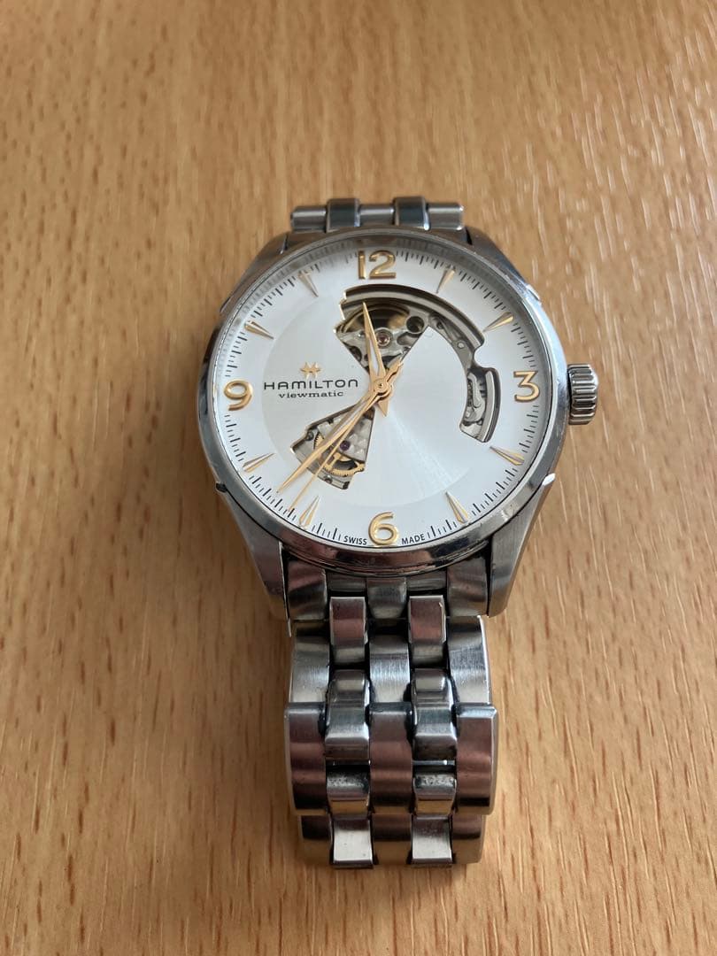 HAMILTON 自動巻き時計 スケルトン