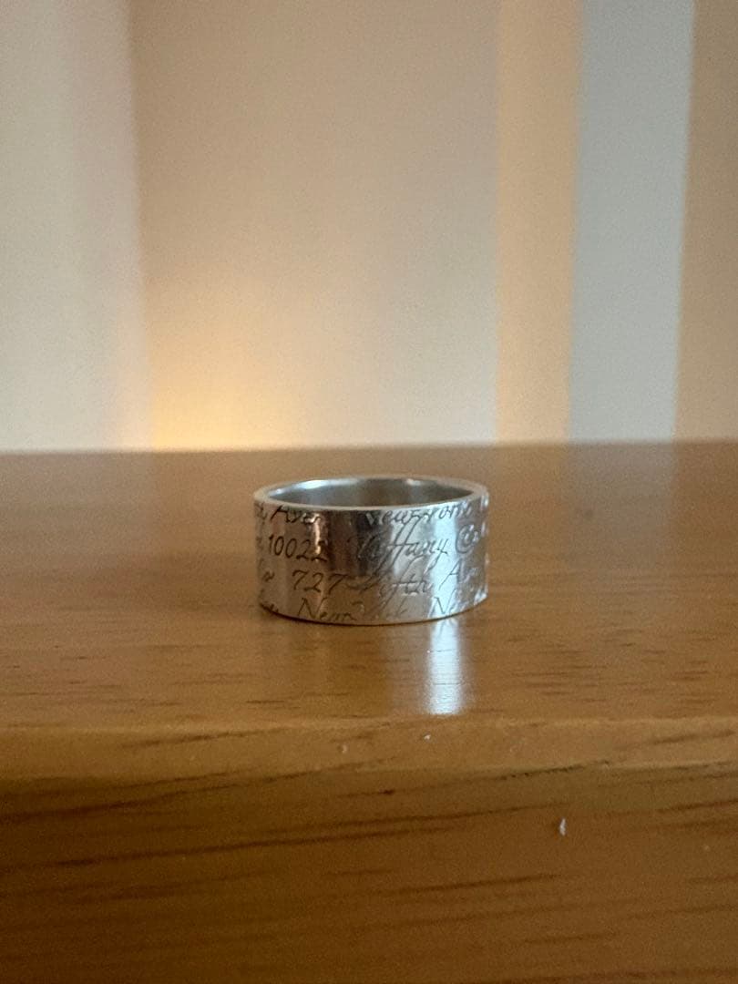 ティファニー ノーツ ワイド 20号 リング