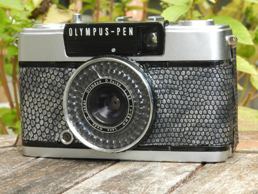 クロコ風　OLYMPUS PEN EE-3 ハーフフィルムカメラ　即撮影可