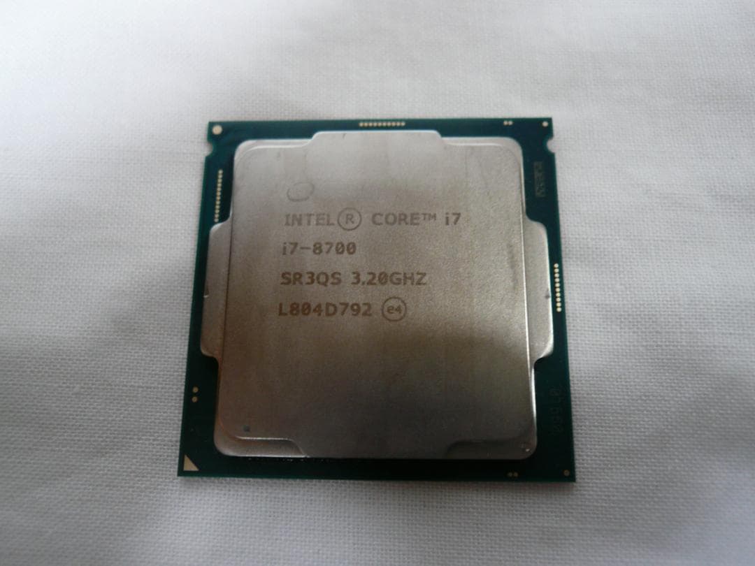 CPU Intel Corei7-8700 6C12T LGA1151 CPU