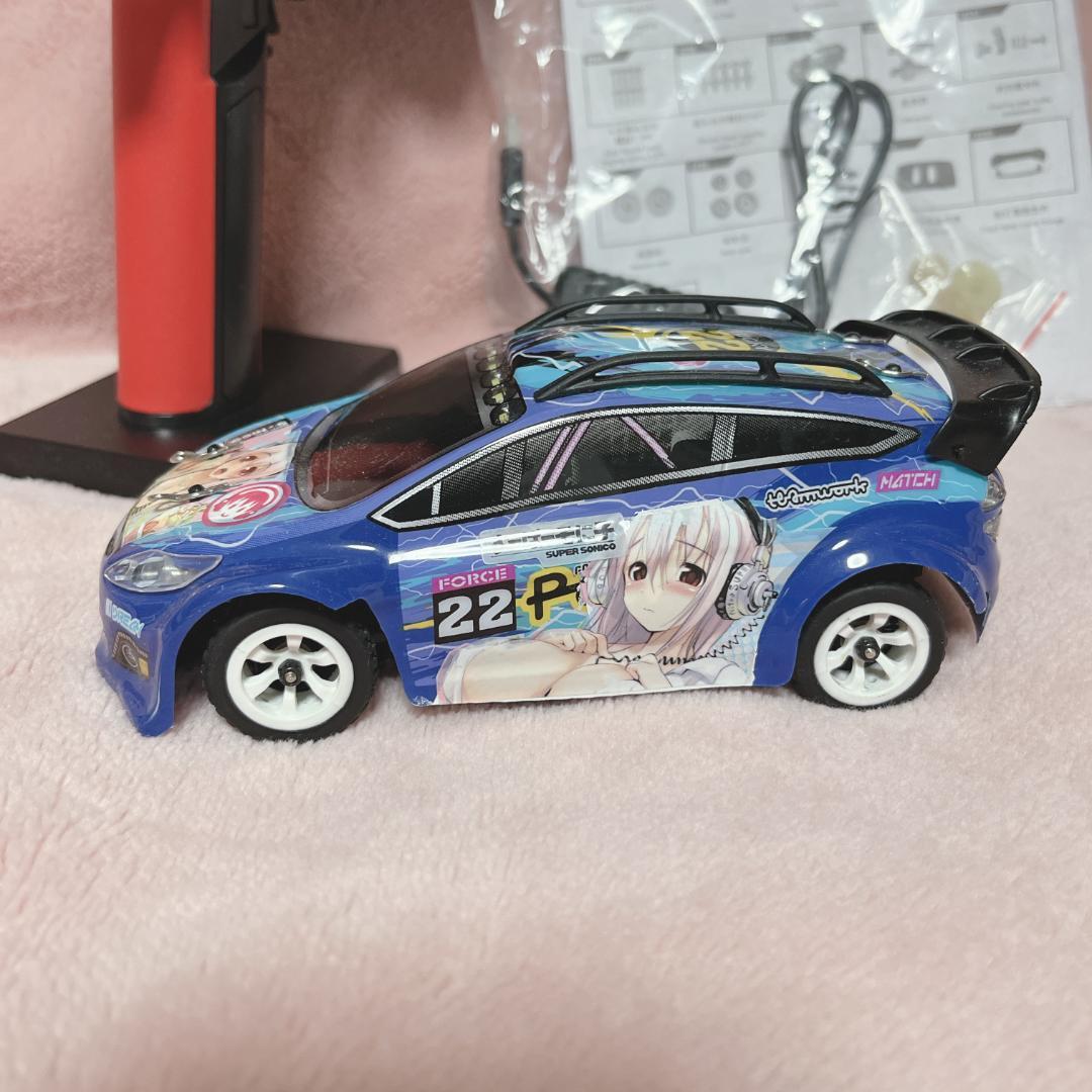 LOUJIN 284010 すーぱーそに子 痛車仕様 ラジコンカー 1/28