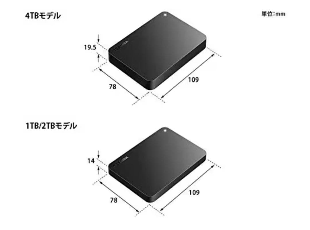東芝 Canvio 1TB USB3.2(Gen1)