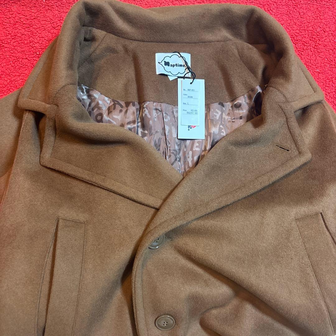 ナップタイム　naptime. Nissy 西島隆弘　コート　ブラウン