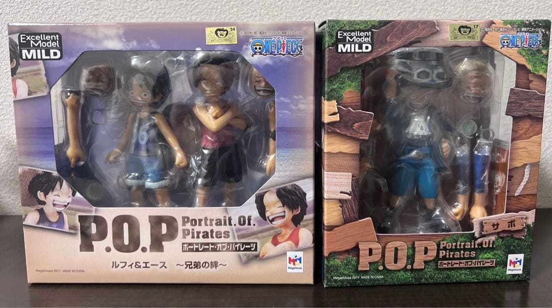 POP CB ワンピース 兄弟の盃 『ルフィ＆エース　兄弟の絆』 『サボ』 新品
