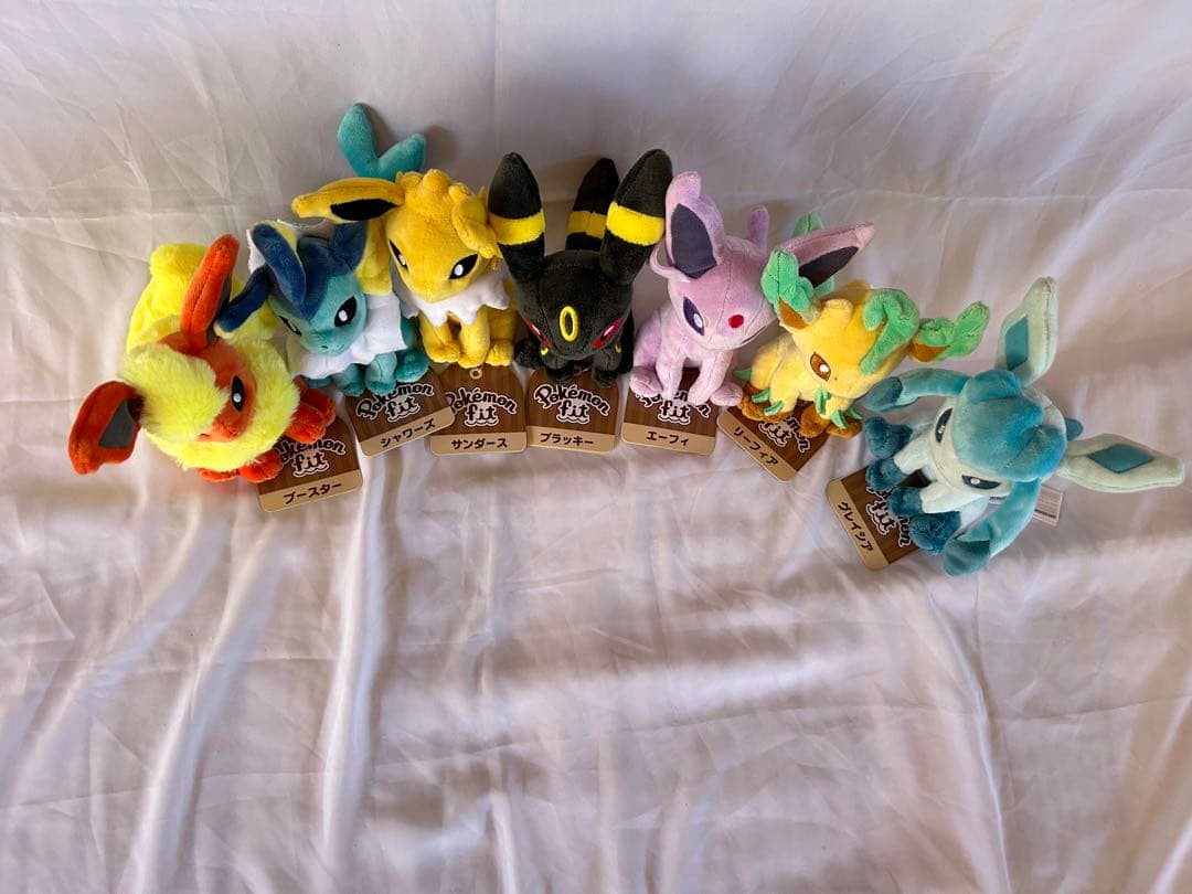 ポケモンセンターぬいぐるみ7個