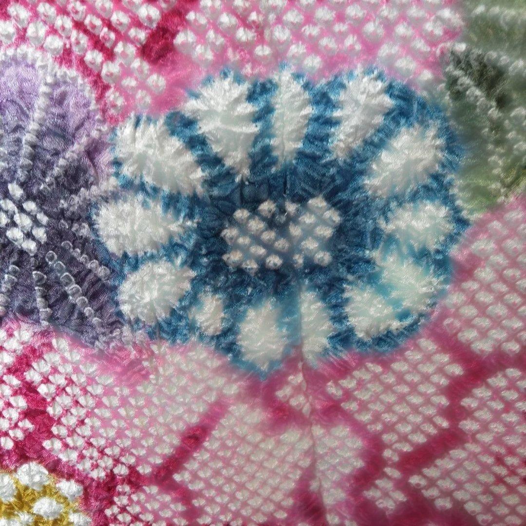 s*n様 藤娘　総絞り振袖未仕立て仮絵羽