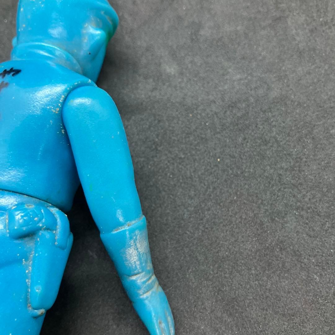 流星人間ゾーン 無版権 パチ ソフビ 当時物