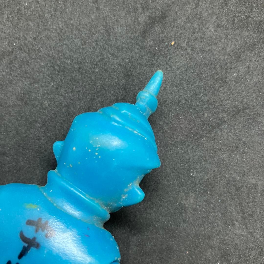 流星人間ゾーン 無版権 パチ ソフビ 当時物