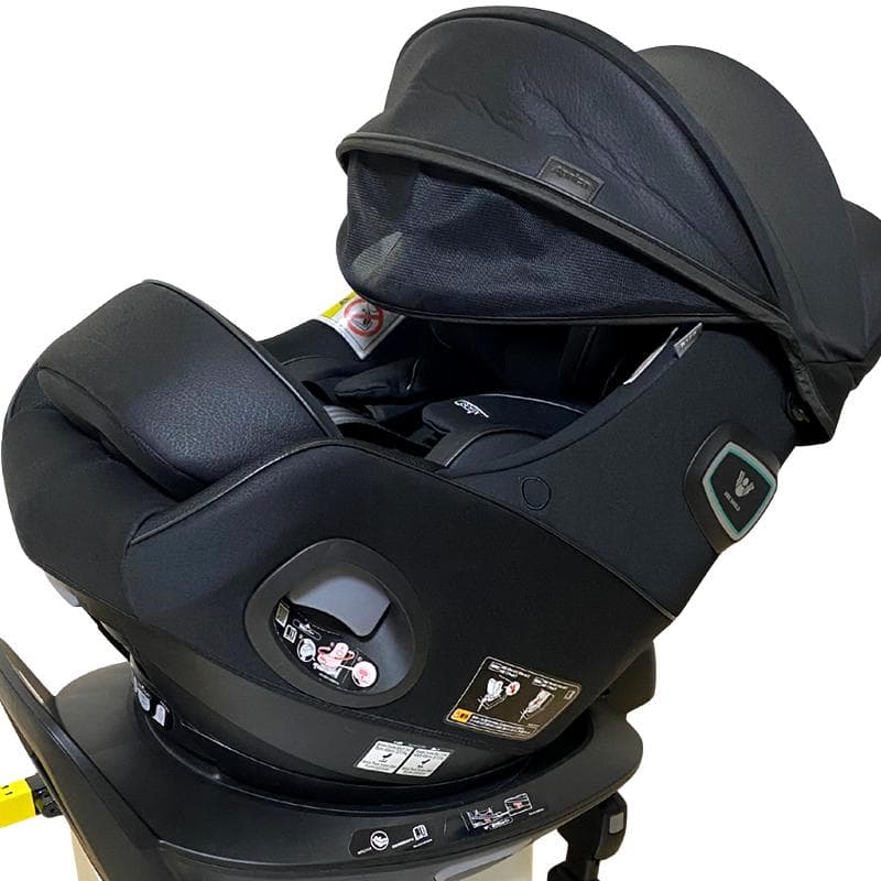 【美品】アップリカ 最高級チャイルドシート クルリラビッテエックス ブラック